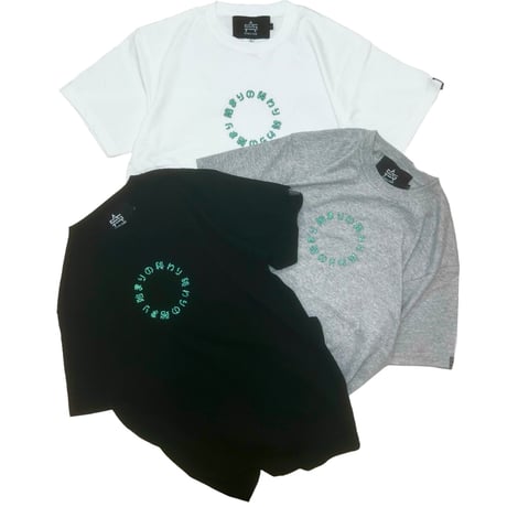 ATTACK ORIGINAL Churchill Circle Tee (White)｜アタックオリジナル チャーチル サークル ティー (ホワイト)