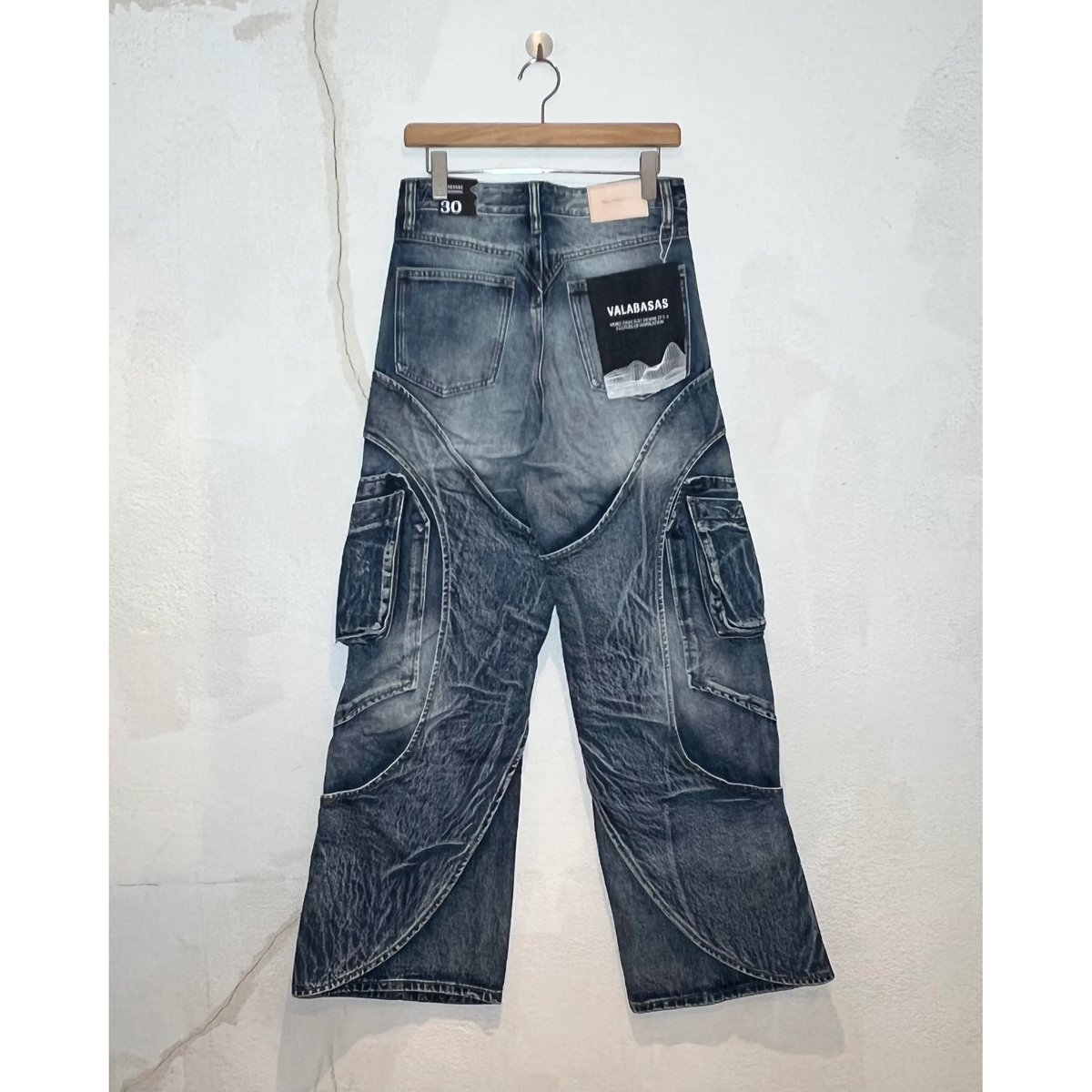 VALABASAS GUTS BAGGY (BLUE WASH) | Attack Store