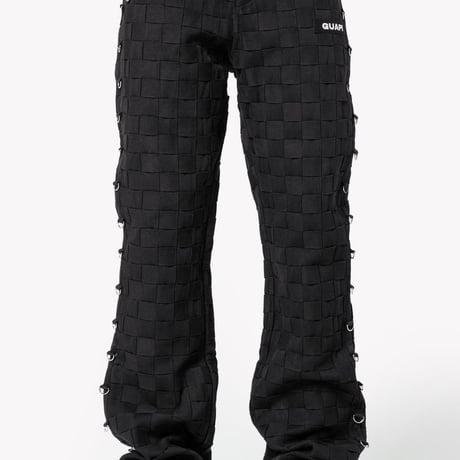 GUAPI Obsidian Black Braided Pant (Black)