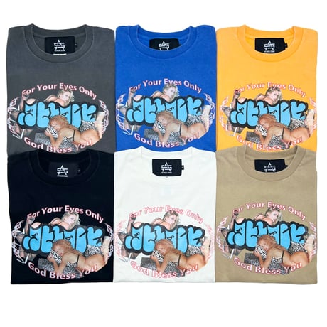 ATTACK ORIGINAL M4U T-SHIRT (Blue) | アタックオリジナル メイドフォーユー Tシャツ (ブルー)