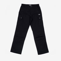 FELT RIPSTOP X CARGO PANTS (Black)