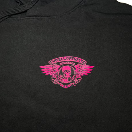 Powell-Peralta™ Winged Ripper Hoody (Blacklight Pink)｜パウエル・ペラルタ ウィングド リッパー フーディー（ブラックライトピンク）