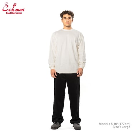 Cookman Carpenter's Pants Corduroy (Black)｜クックマン カーペンターパンツ コーデュロイ（ブラック）
