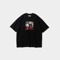 TIGHTBOOTH × 紅桜 紅桜 T-SHIRT (Black)｜タイトブース × 紅桜 紅桜 ティーシャツ（ブラック）