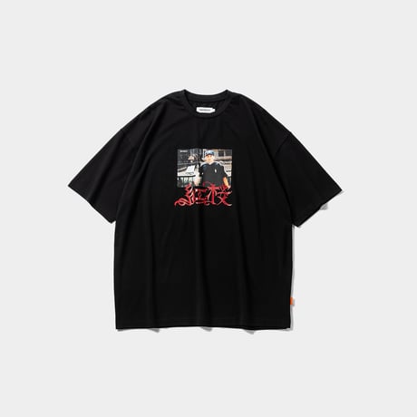 TIGHTBOOTH × 紅桜 紅桜 T-SHIRT (Black)｜タイトブース × 紅桜 紅桜 ティーシャツ（ブラック）