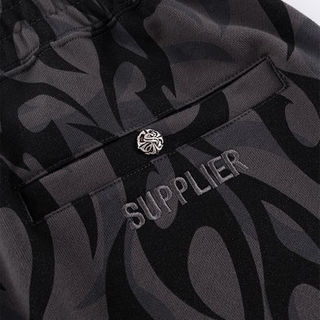 SUPPLIER Tribal Camo Hoodie & Baggy Pants SET-UP (BLACK)｜サプライヤートライバルカモフーディー＆バギーパンツ”セットアップ”（ブラック）
