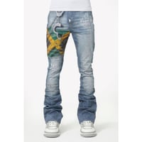 GUAPI × Vybz Kartel World Boss Freedom Denim V1 (Blue)｜グアピ × バイブス・カーテル ワールドボス フリーダム デニム V1（ブルー）