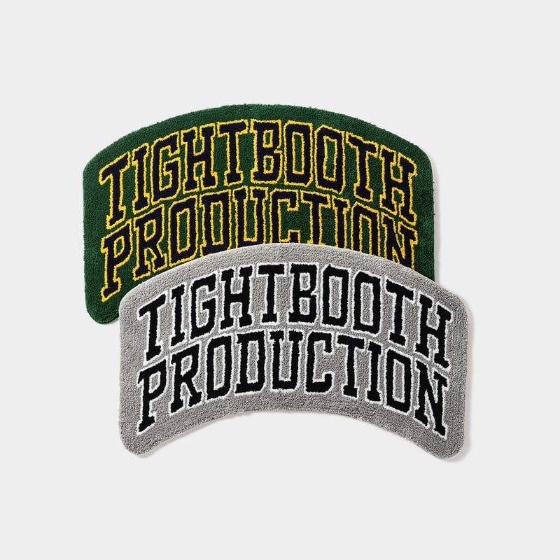 TIGHTBOOTH COLLEGE RUG (Grey)｜タイトブース カレッジ ラグ（グレ