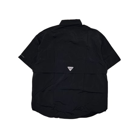 AFC PFG “AS Logo” Custom S/S Shirts (BLACK)｜アタックフィッシングクラブ ピーエフジー “エーエス ロゴ” カスタム ショートスリーブ シャツ (ブラック)