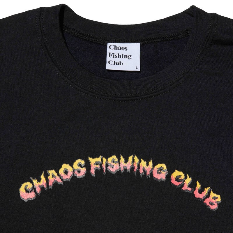 Chaos Fishing Club EVIL FLAME CREW NECK L/S | A...