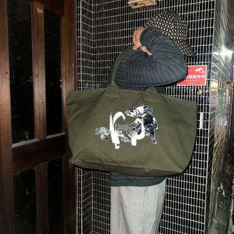 ATTACK ORIGINAL 19th Anniversary Zip Tote (Blk)｜アタックオリジナル 19th ジップトート（ブラック）