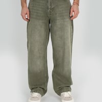 HOMEBOY X-TRA BAGGY DYE DENIM (WASHED GREEN)｜ホームボーイ エクストラ バギー ダイ デニム（ウォッシュド グリーン）
