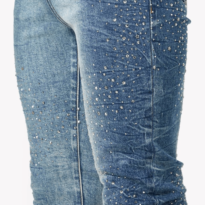 GUAPI Acid Blue Starry Sky Denim (Blue) | グアピ ア