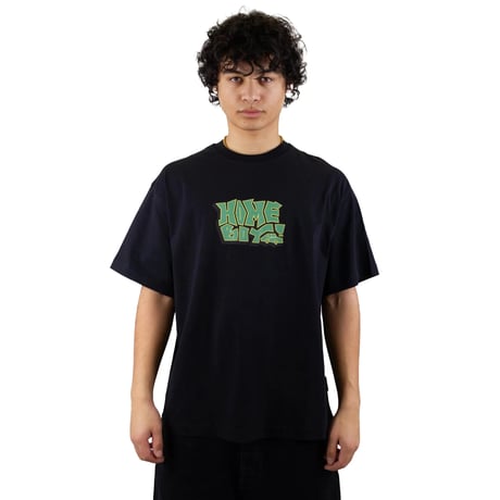 HOMEBOY BLOCKZ TEE (BLACK)｜ホームボーイ ブロックス ティーシャツ（ブラック）