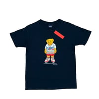 ATTACK ORIGINAL “Mookie” BEAR TEE by INTERBREED (NVY)｜アタックオリジナル “ムーキー” ベア ティー バイ インターブリード（ネイビー）