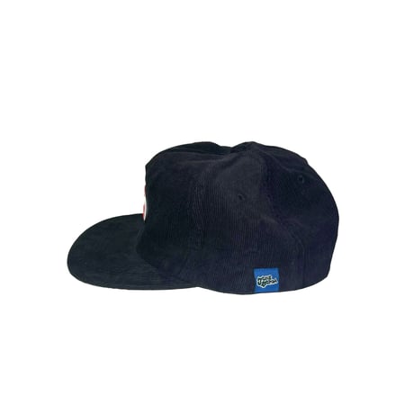 JOHN SOFIA Corduroy Snapback (Black)｜ジョンソフィア コーデュロイ スナップバック（ブラック）