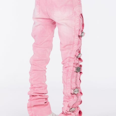 GUAPI French Rose Cross Buckle Denim (French Rose) | グアピ フレンチローズ クロスバックル デニム（フレンチローズ）