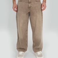 HOMEBOY X-TRA BAGGY DYE DENIM (WASHED BROWN)｜ホームボーイ エクストラ バギー ダイ デニム（ウォッシュド ブラウン)