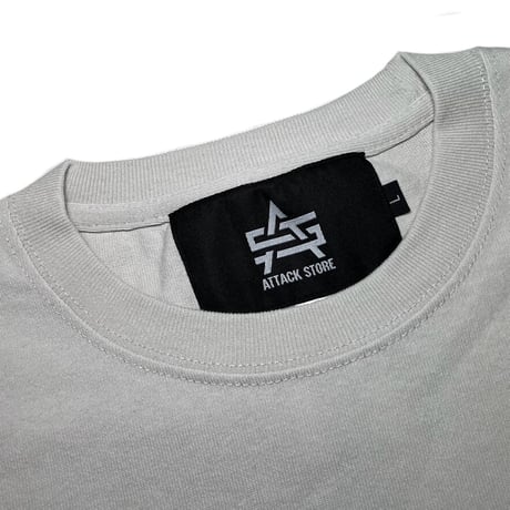 ATTACK ORIGINAL 19th Anniversary LS Tee (Cement)｜アタックオリジナル 19th ロングスリーブT（セメント）
