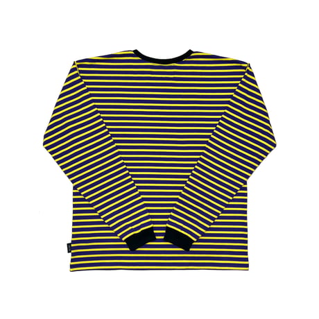 JOHN SOFIA JOHN'S LIKES BORDER LONG SLEEVE (NAVY&YELLOW)｜ジョンソフィア ジョンズ ライクス ボーダー ロングスリーブ（ネイビー＆イエロー）