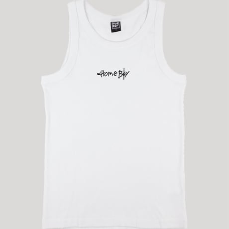 HOMEBOY TANK TOP ACHSEL H. (WHITE)｜ホームボーイ タンクトップ アクセル H.（ホワイト）