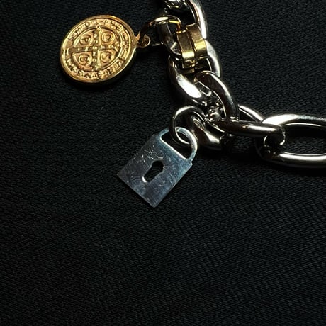 JOHN SOFIA Medal & Keyhole Bracelet (Combi)｜ジョンソフィア メダル＆キーホール ブレスレット（コンビ）