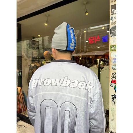 THROWBACK2000 TB Hockey Jersey (Gray)｜スローバック2000 TB ホッケージャージ（グレー)