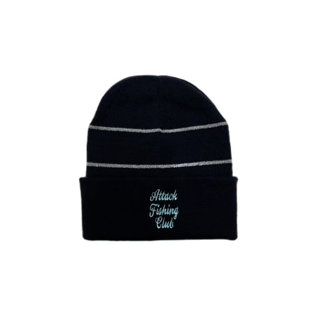 AFC Reflective Line Beanie (Navy/Lemon, Navy/Ash, Navy/Sky)｜エーエフシー リフレクティブライン ビーニー