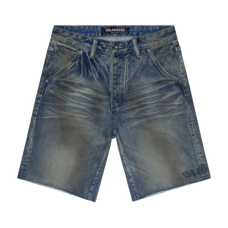 VALABASAS MR. Shorts (Dirty Vintage Blue)｜バラバサス ミスター ショーツ（ダーティ ヴィンテージブルー）