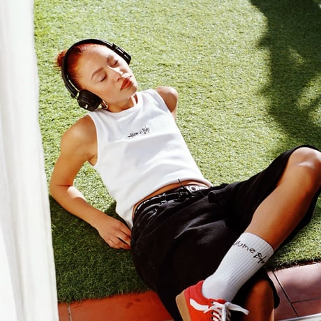 HOMEBOY TANK TOP ACHSEL H. (WHITE)｜ホームボーイ タンクトップ アクセル H.（ホワイト）