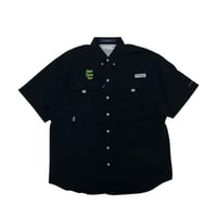 AFC PFG “AFC Custom” Logo S/S Shirts (BLACK)｜エーエフシー ピーエフジー “AFCカスタム” ロゴ ショートスリーブ シャツ（ブラック）