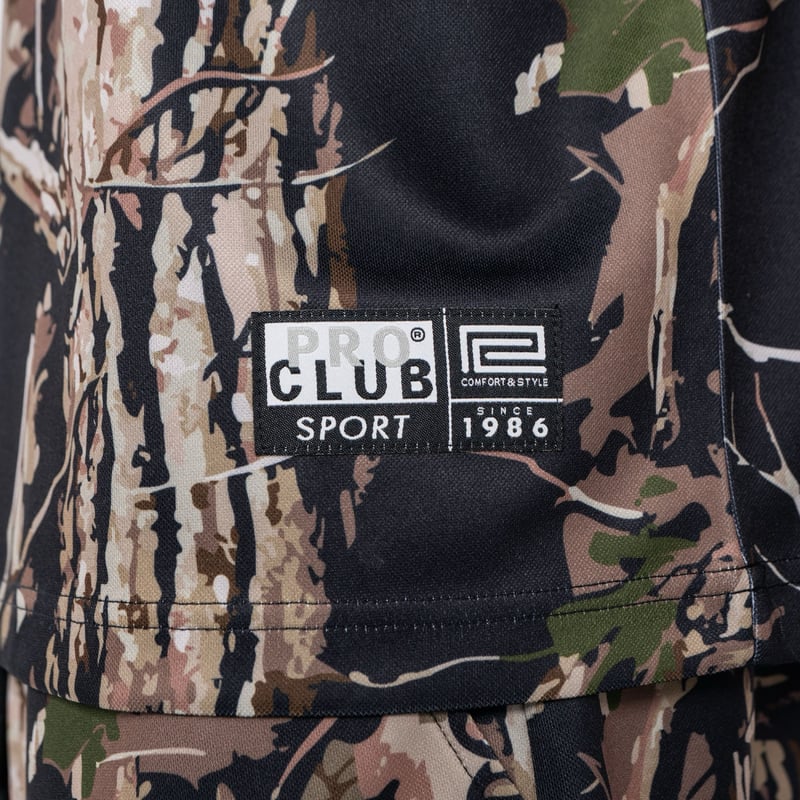 PRO CLUB POLO SOCCER JERSEY (CAMO)｜プロクラブ ポロ サッカ