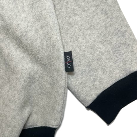 JOHN SOFIA Urban Tapestry Fleece Crewneck (Oatmeal)｜ジョンソフィア アーバンタペストリー フリースクルーネック（オートミール）