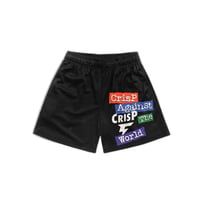 CRISP Against The World Shorts (Black)｜クリスプ アゲインスト ザ ワールド ショーツ（ブラック）