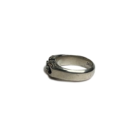 DND4DES Honeysuckle Pattern Small Ring (925 SILVER)｜ディーエヌディーフォーデス ハニースクル パターン スモールリング（925シルバー）