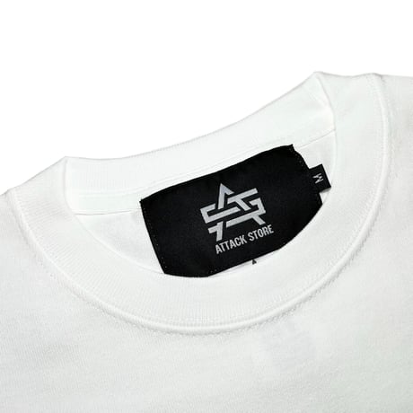ATTACK ORIGINAL 19th Anniversary LS Tee (Wht)｜アタックオリジナル 19th ロングスリーブT（ホワイト）