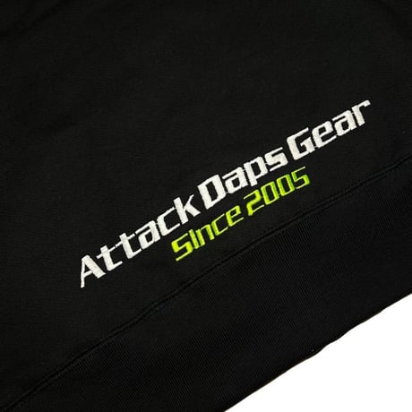 ADG “Graph” Zip Hoodie (Black)｜エーディージー “グラフ” ジップフーディー（ブラック）