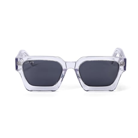 $ole Only Square Retro Sunglasses (Clear)｜ソールオンリー スクエア レトロ サングラス（クリア）