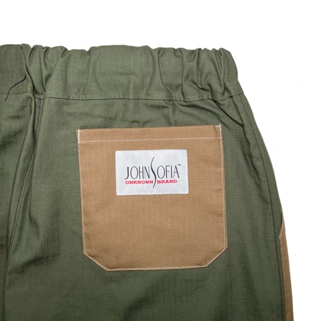 JOHN SOFIA After Zone Ripstop Pants (O.D.)｜ジョンソフィア アフターゾーン リップストップパンツ（オリーブドラブ）