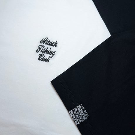 AFC Mini Logo 3/4 Raglan Tee (Wht/Blk/Blk)｜AFC ミニロゴ ラグランTシャツ（ホワイト/ブラック/ブラック）