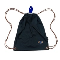 JOHN SOFIA Nylon Knapsack (BLACK/BROWN)｜ジョンソフィア ナイロン ナップサック（ブラック／ブラウン）