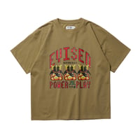 EVISEN DOT POWER PLAY TECH TEE (Khaki)｜エヴィセン ドット パワー プレイ テック ティー（カーキ）