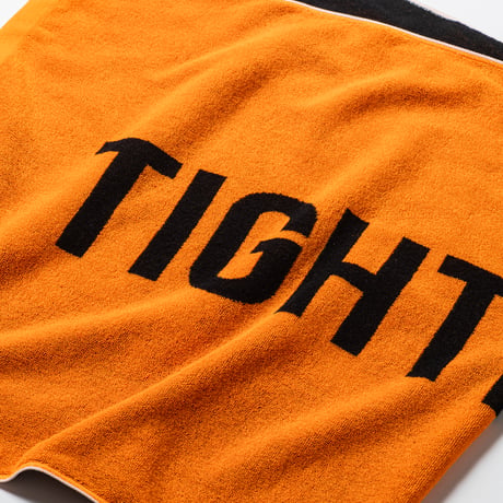 TIGHTBOOTH JACQUARD BATH TOWEL (ORANGE)｜タイトブース ジャカード バス タオル（オレンジ）
