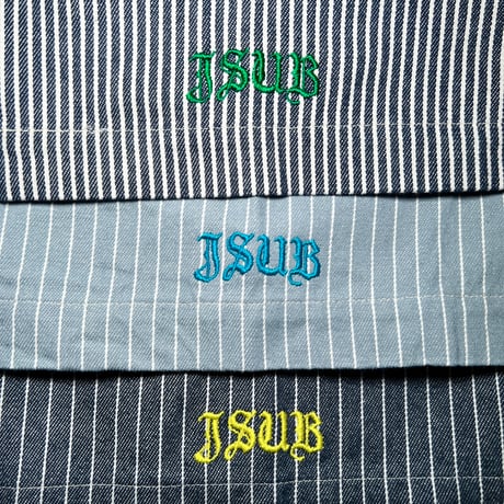 JOHN SOFIA STAFF UNIFORM HICKORY SHIRT (INDIGO)｜ジョンソフィア スタッフユニフォーム ヒッコリー シャツ（インディゴ）