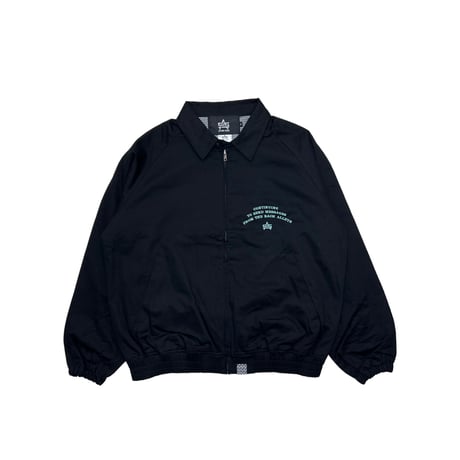 ATTACK ORIGINAL “CONCEPT” HARRINGTON JACKET (SECRETBLACK) | アタックオリジナル コンセプト ハリントンジャケット（シークレットブラック）