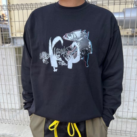 ATTACK ORIGINAL 19th Anniversary LS Tee (Blk)｜アタックオリジナル 19th ロングスリーブT（ブラック）