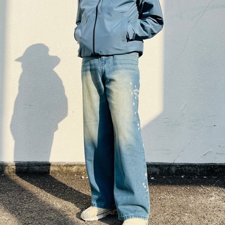 ADG “Hoshi no Ko” Over Dye Jeans (Indigo/Beg)｜ADG “星の子” オーバーダイデニム（インディゴ/ベージュ）