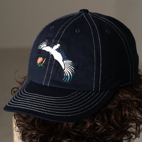 NEMES 301 NEMES x HEAT "BULLET TSURU" CAP (Navy) | ネメス x ヒート バレット ツル  キャップ（ネイビー）