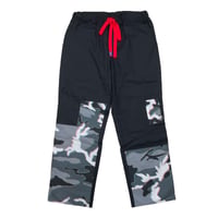 JOHN SOFIA After Zone Patchwork Camo Pants (Black)｜ジョンソフィア アフターゾーン パッチワークカモパンツ（ブラック）