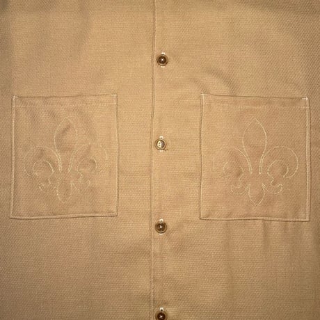 JOHN SOFIA Fleur Longsleeve Shirts (Camel)｜ジョンソフィア フルール ロングスリーブシャツ（キャメル）